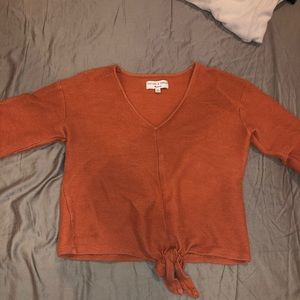 Madewell orange top